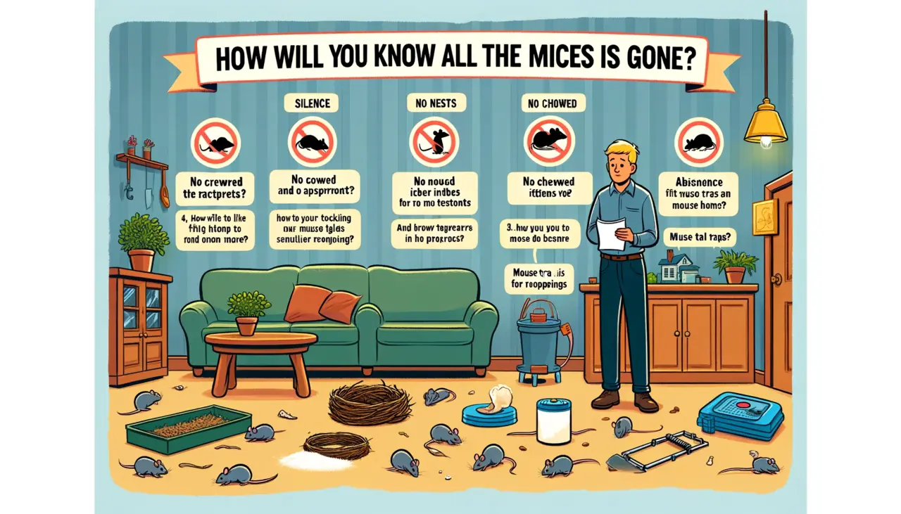 How Do You Know if Mice Are Gone? Pestinate